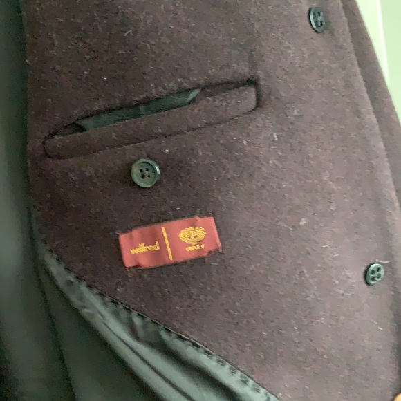 Aritzia Cocoon Coat (dark purple) - Picture 5 of 7